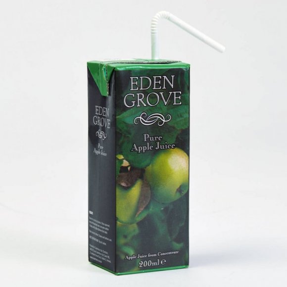 apple juice carton