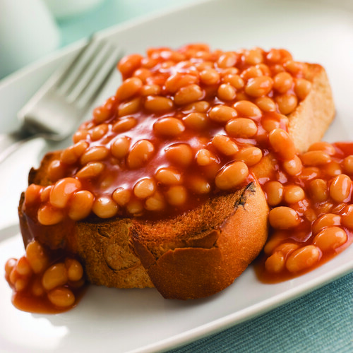 baked beans on toast image