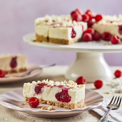 Raspberry Sensation Cheesecake